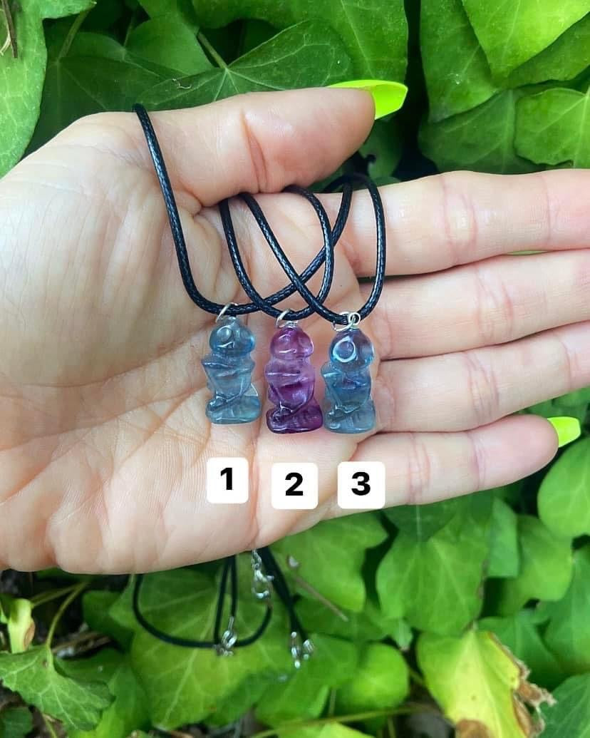 Fluorite Jack Necklace