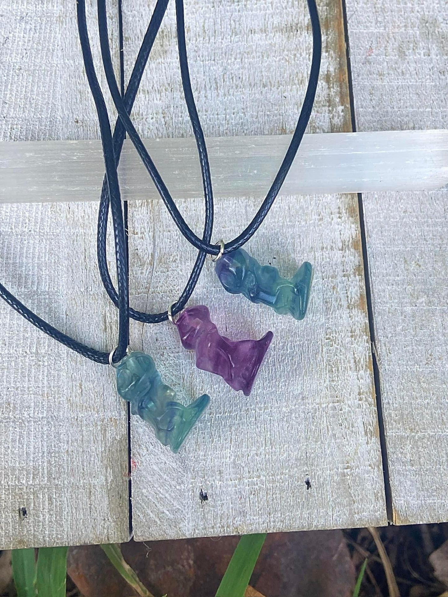 Fluorite Jack Necklace