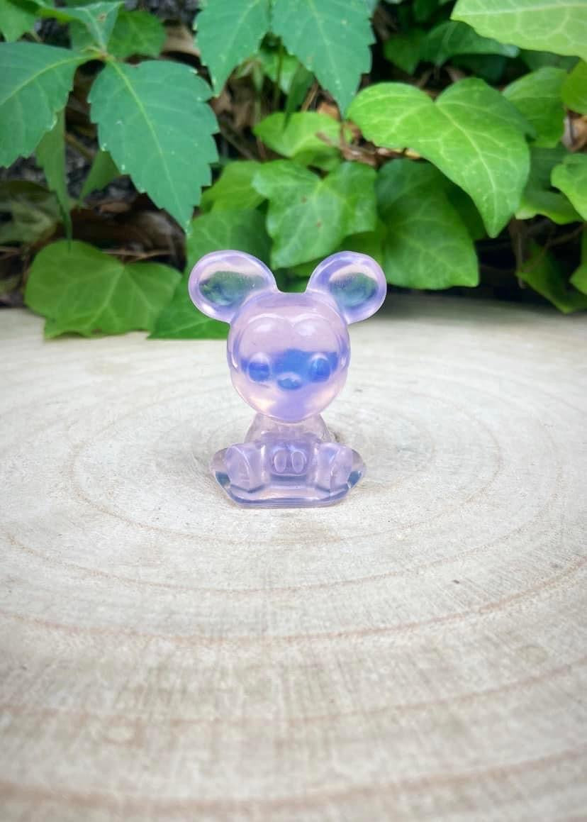 Pink Opalite Mickey