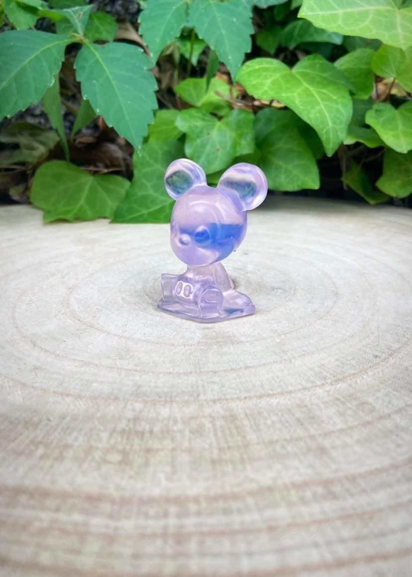 Pink Opalite Mickey