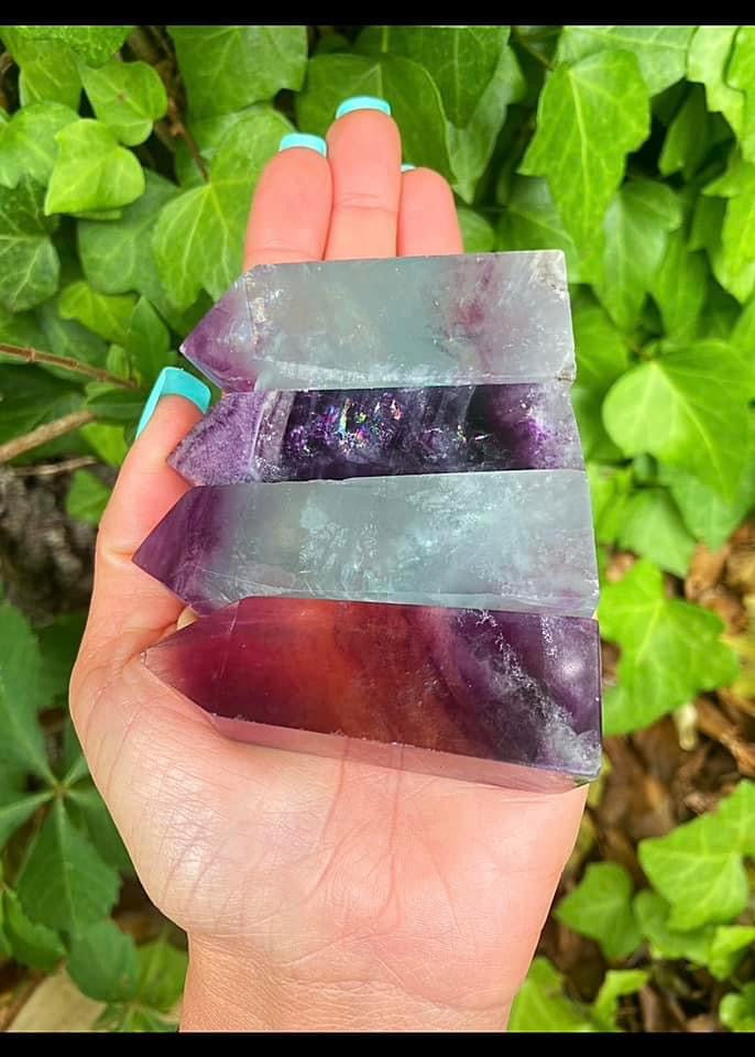 Fluorite Points