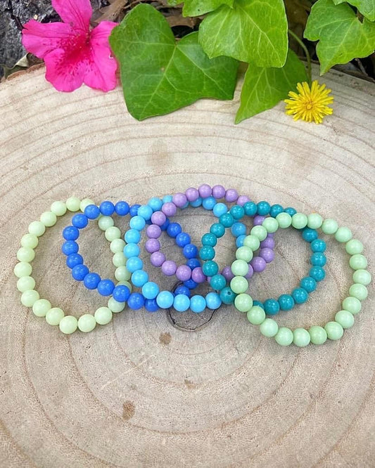 Glow Stone Bracelets 8mm