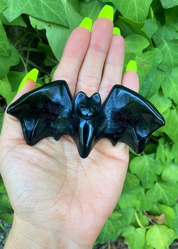 Black Obsidian Bat