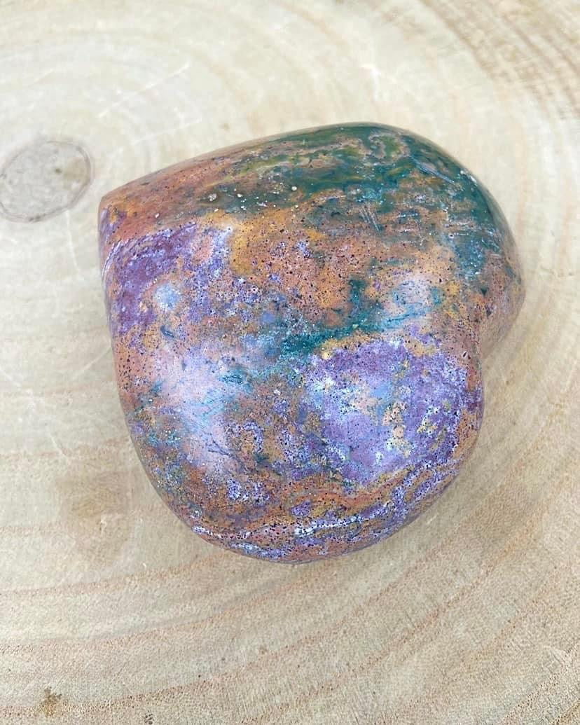 Ocean Jasper Heart