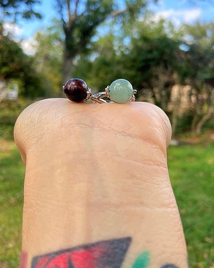 Mini Sphere Rings