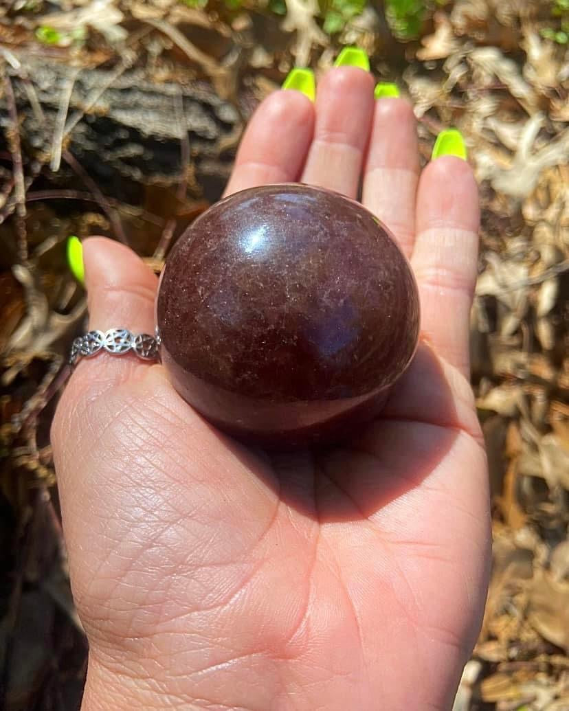 Strawberry Quartz Sphere