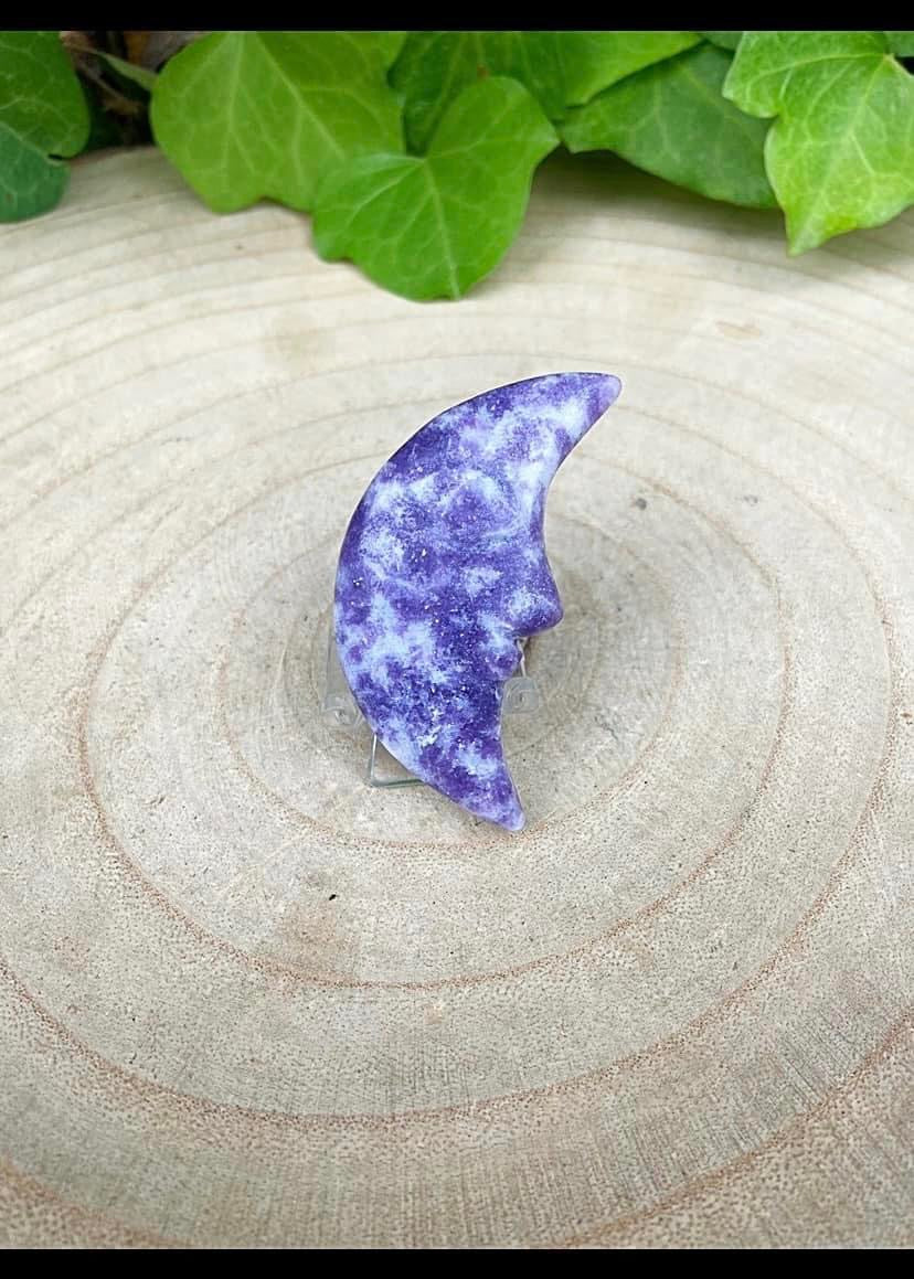 Lepidolite Moon