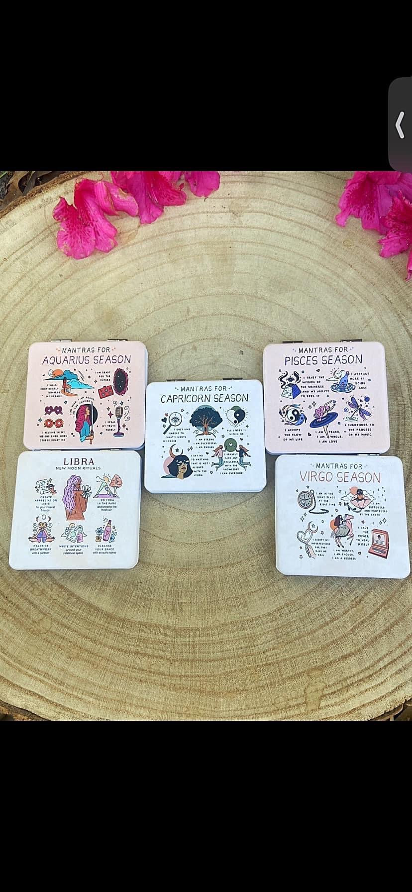 Zodiac Compact Mirrors