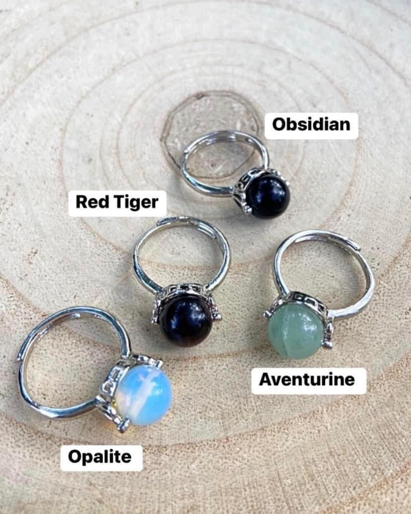 Mini Sphere Rings