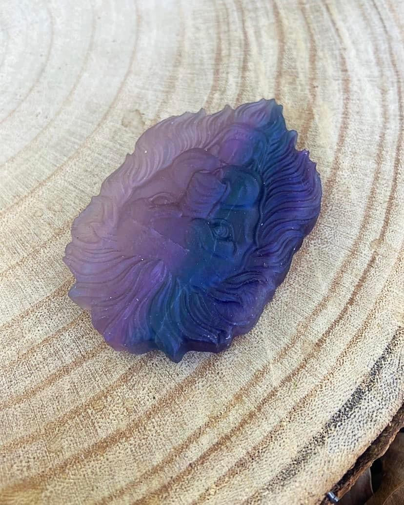 Fluorite Lion