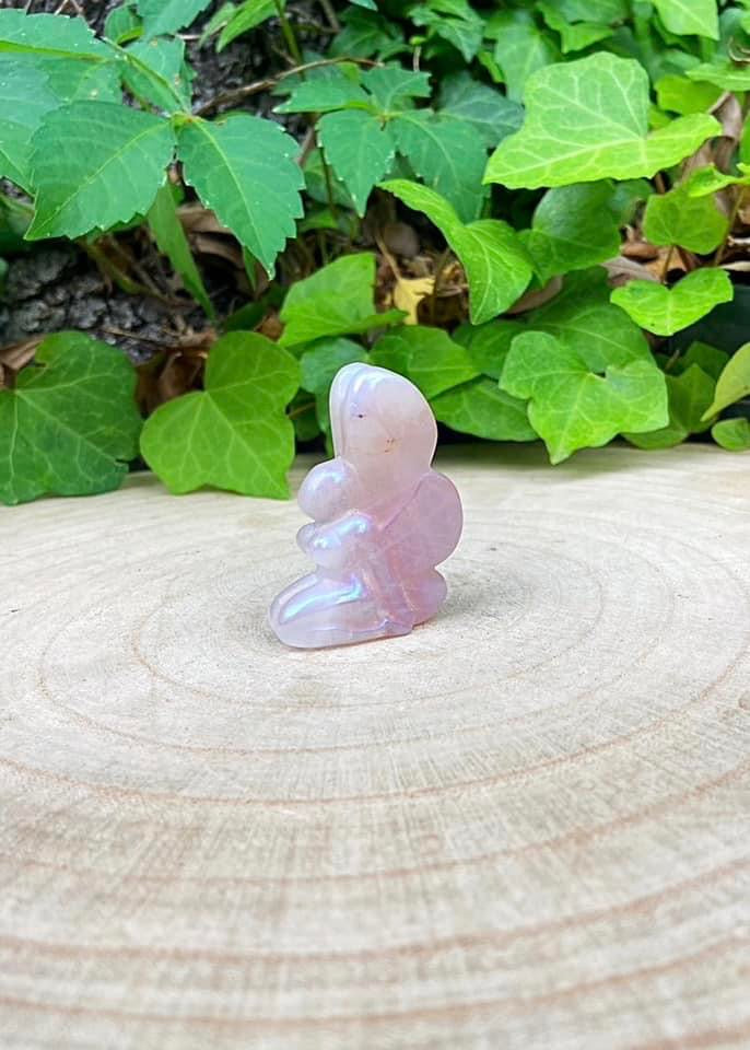 Aura Rose Quartz Fairy