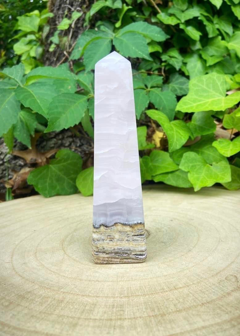 Pink Calcite Tower