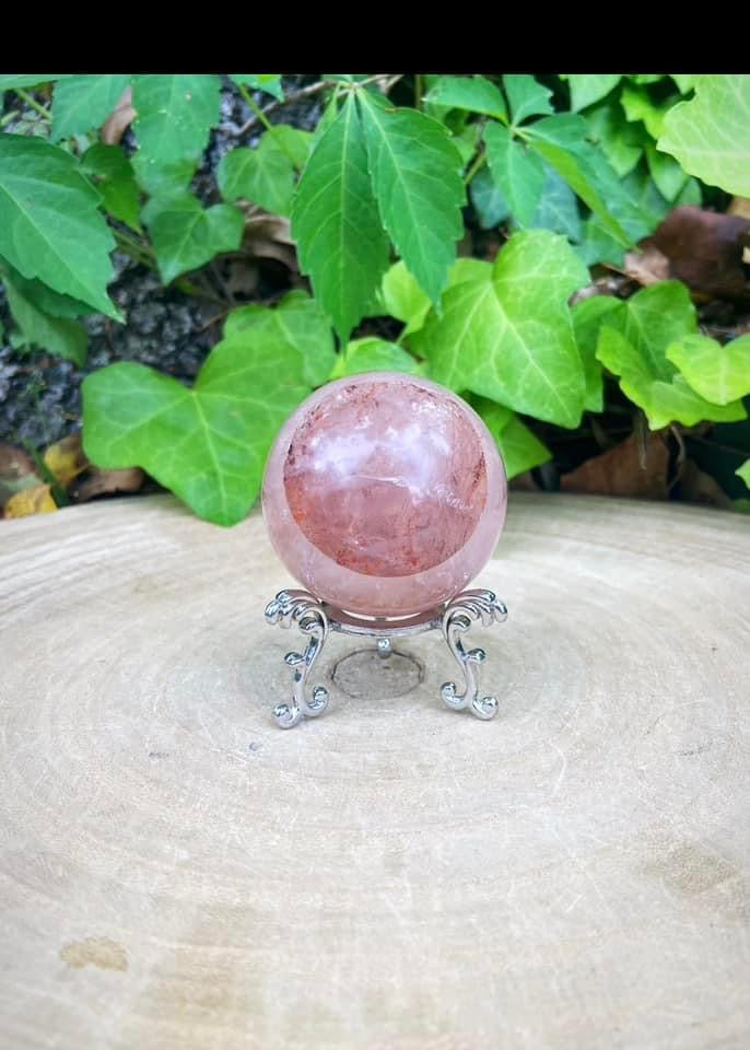 Fire Quartz Sphere