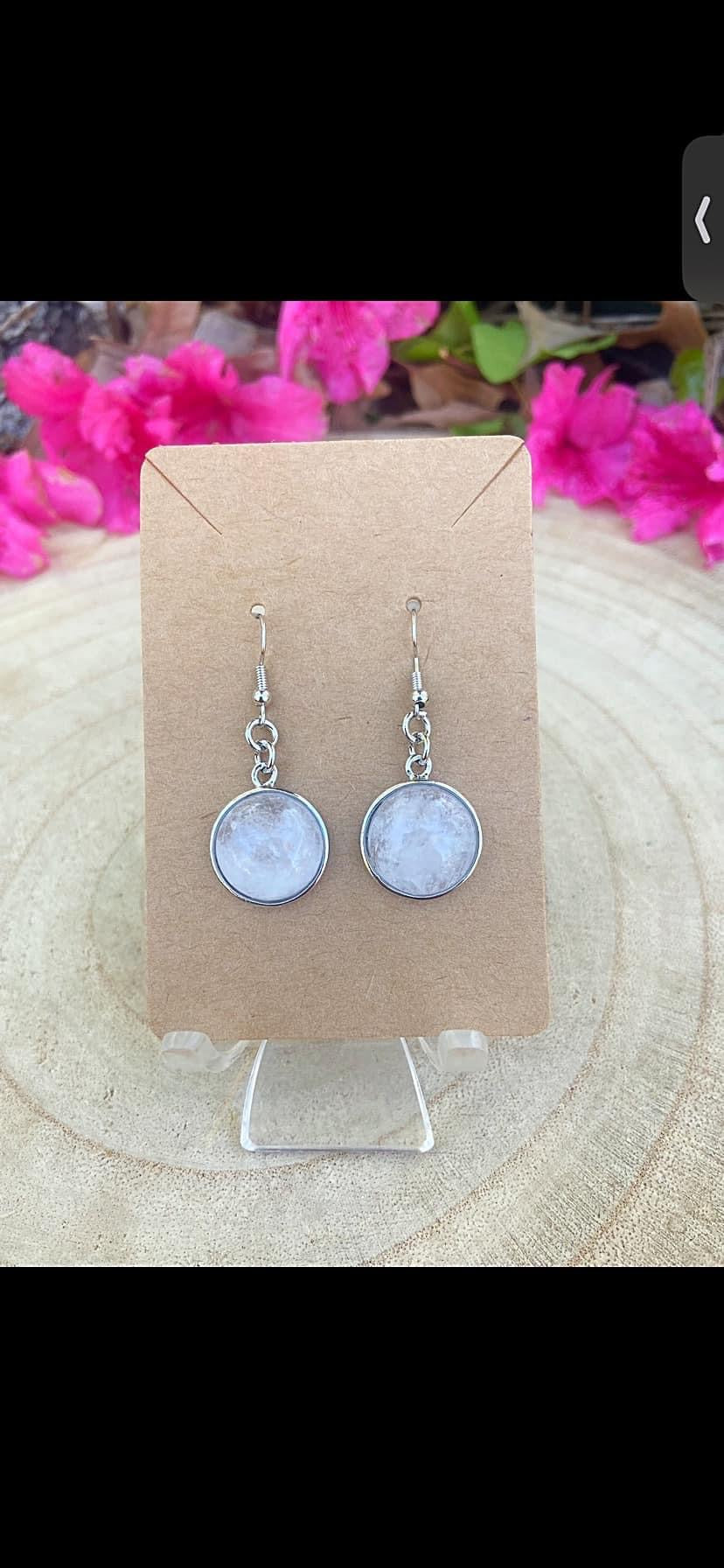 Clear Quartz Earrings