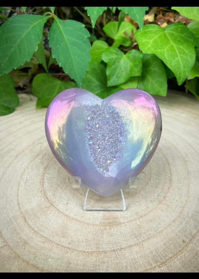 Aura Quartz Heart