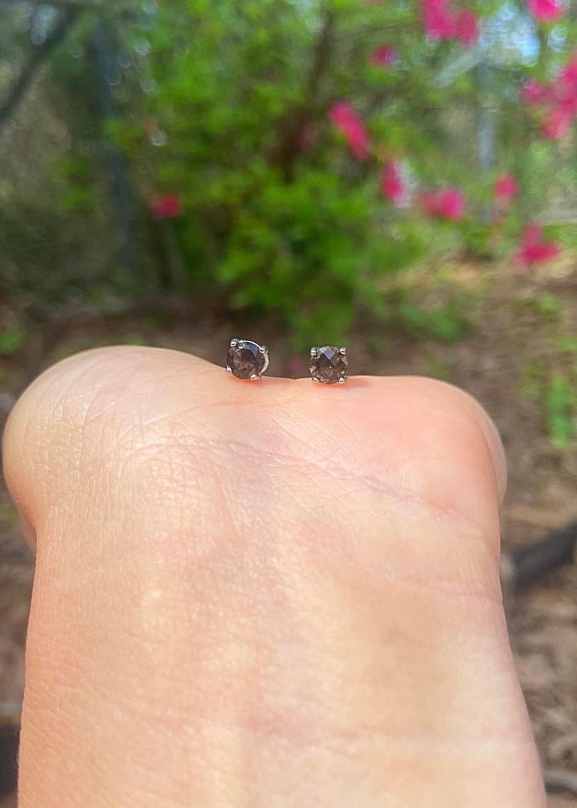 Smoky Quartz Earrings