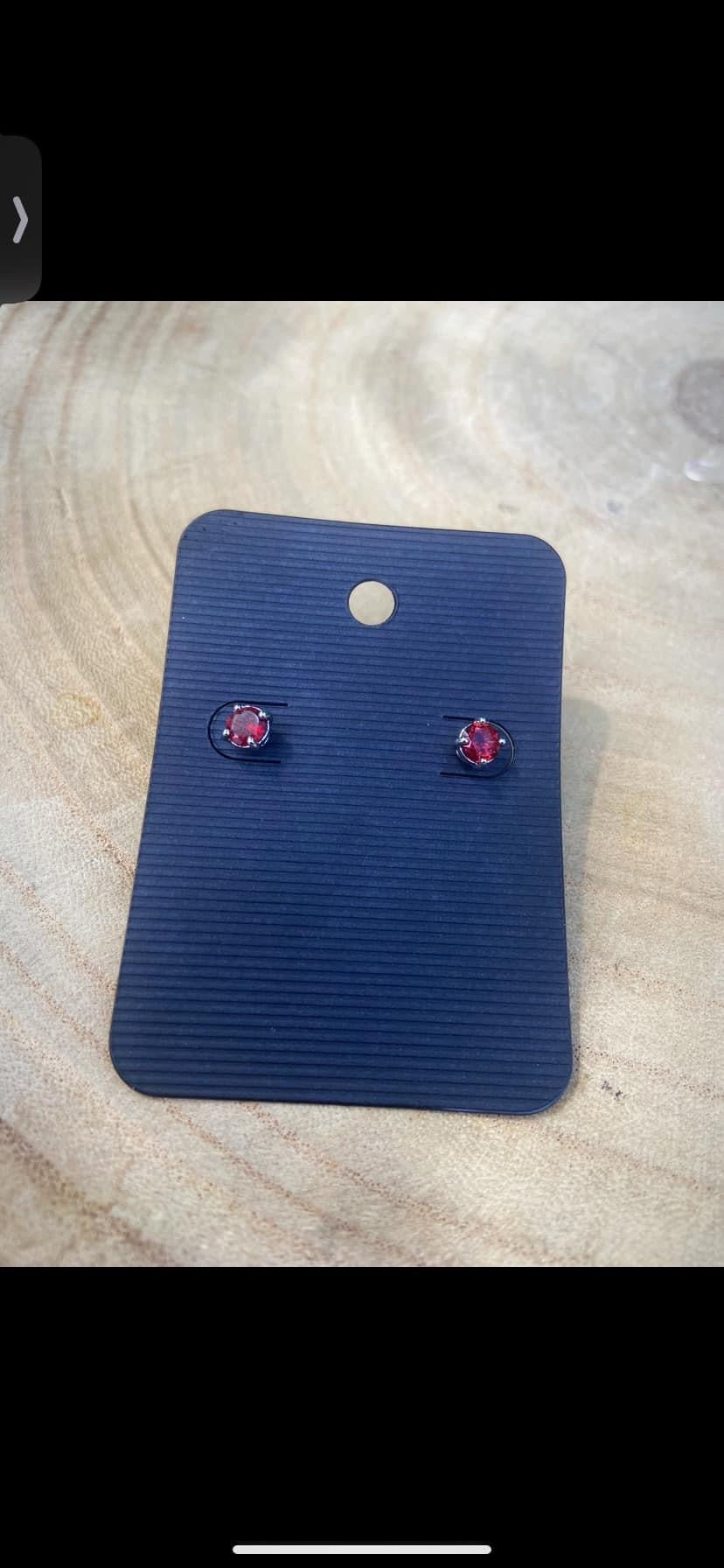 Garnet Earrings