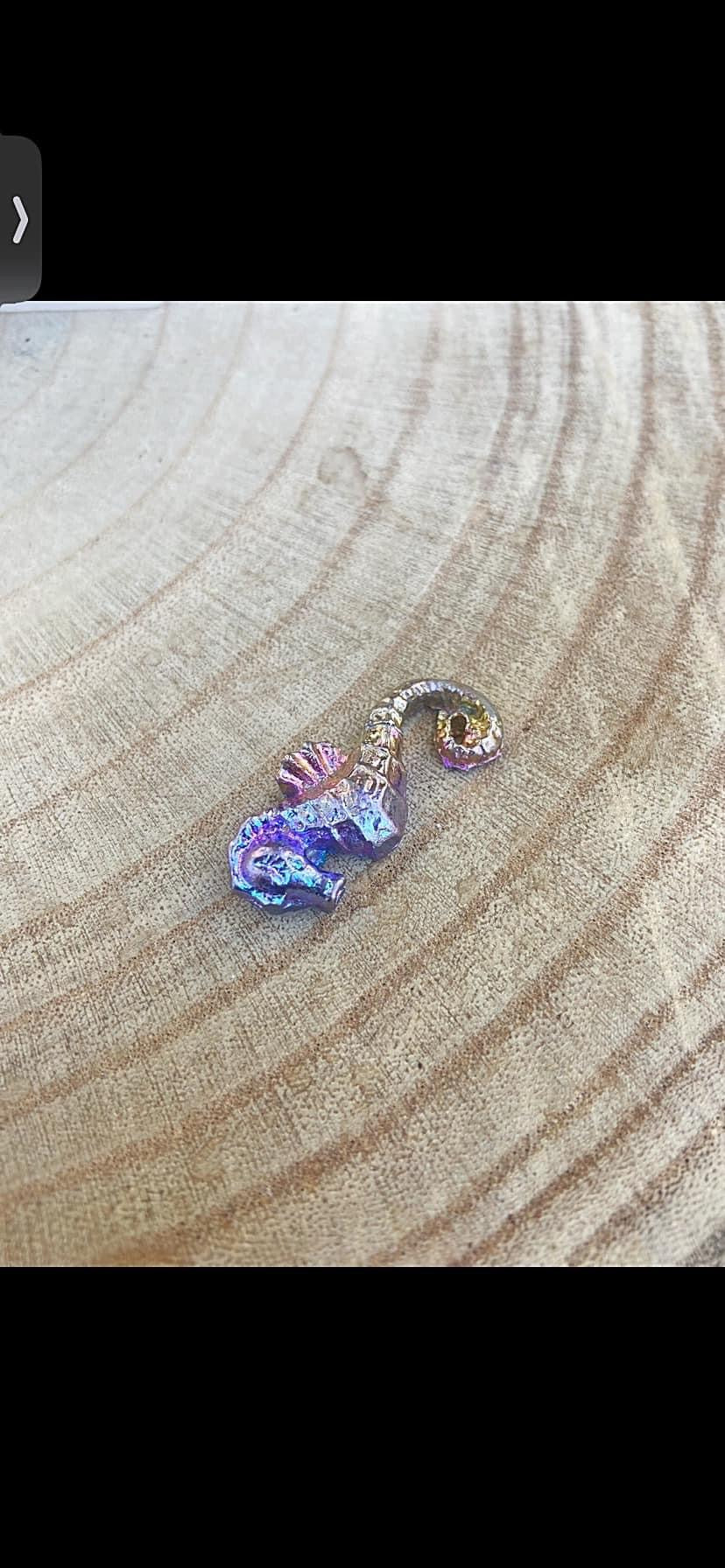 Bismuth Seahorse