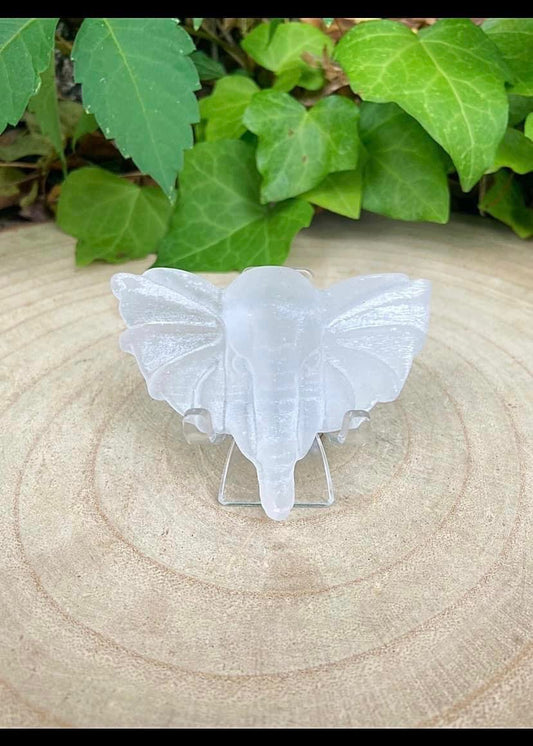 Satin Spar Elephant