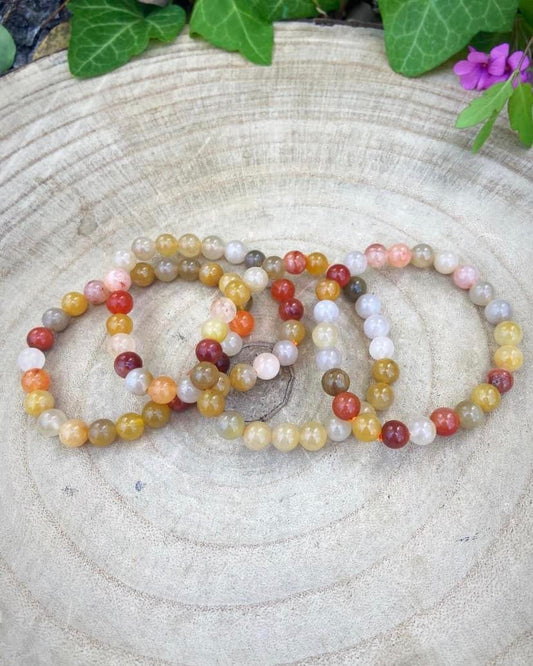 Golden Jade Bracelets 8mm