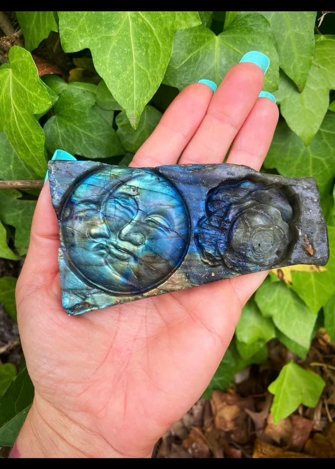 Labradorite Carving