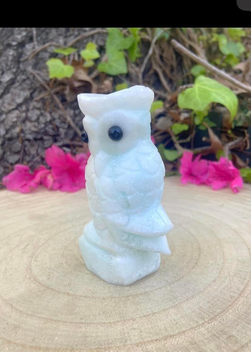 Aragonite Owl