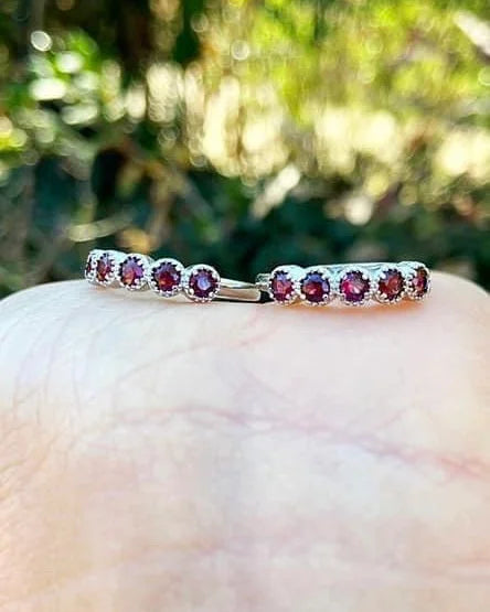 Garnet Rings