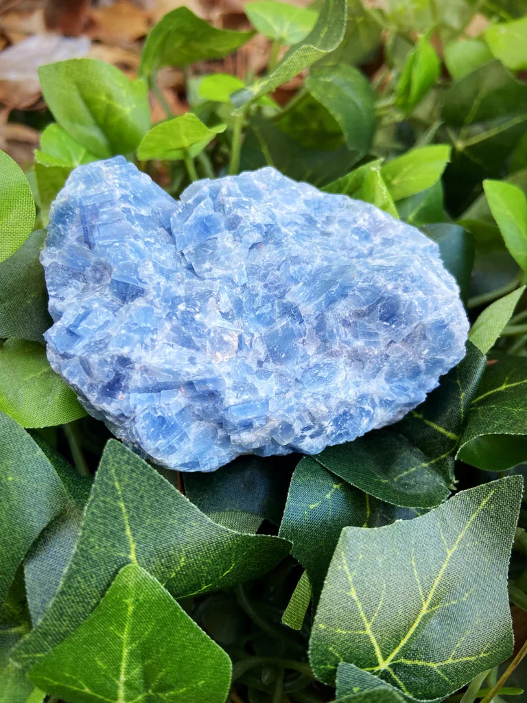 Raw Blue Calcite