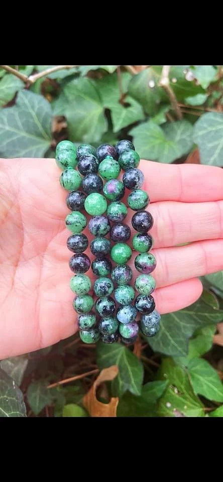 Ruby in Zoisite Bracelets 8mm