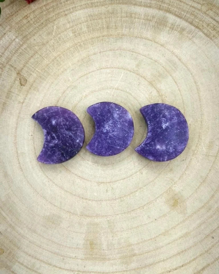 Lepidolite Moons