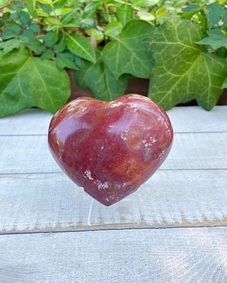 Ocean Jasper Heart