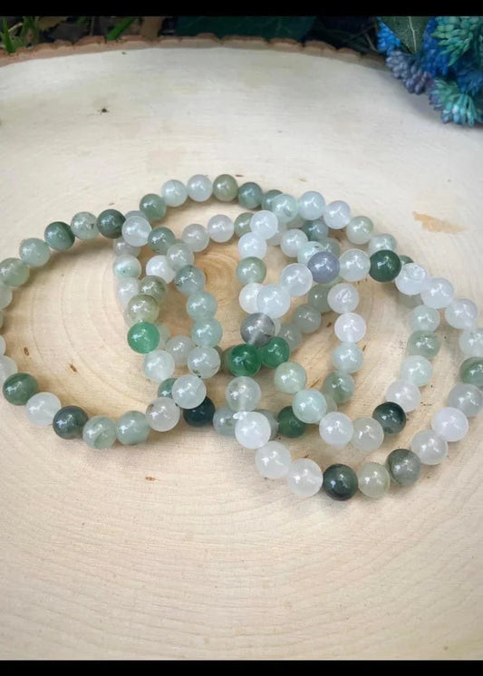 Green Jade Bracelets 8mm