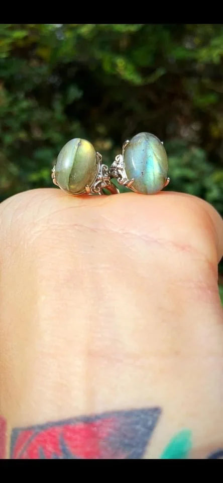 Labradorite Rings