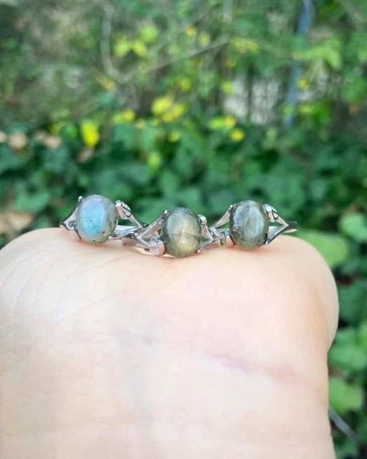 Labradorite Rings