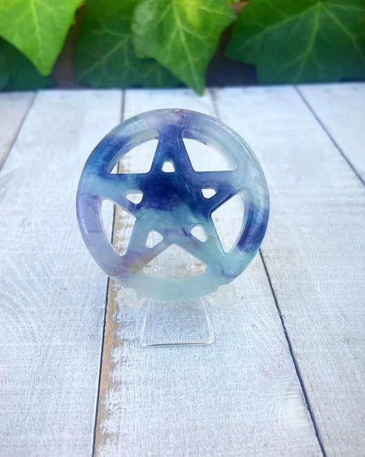 Fluorite Pentacle