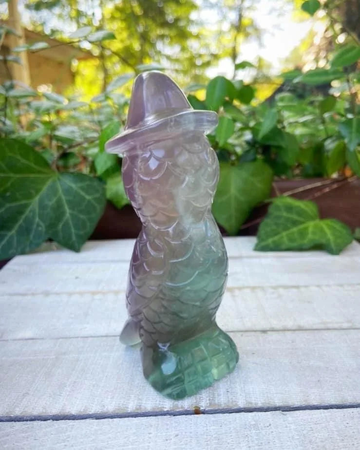 Fluorite Witch Owl