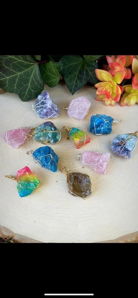 Rough Rock Pendants