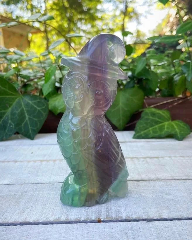 Fluorite Witch Owl