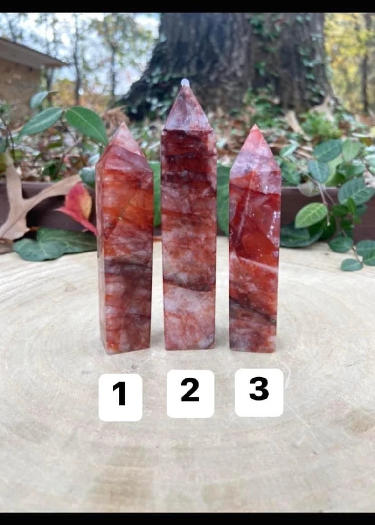 Grade A Fire Quartz Towers