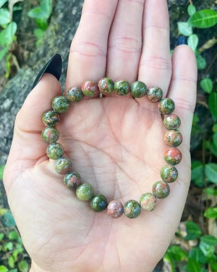 Unakite Bracelets 8mm