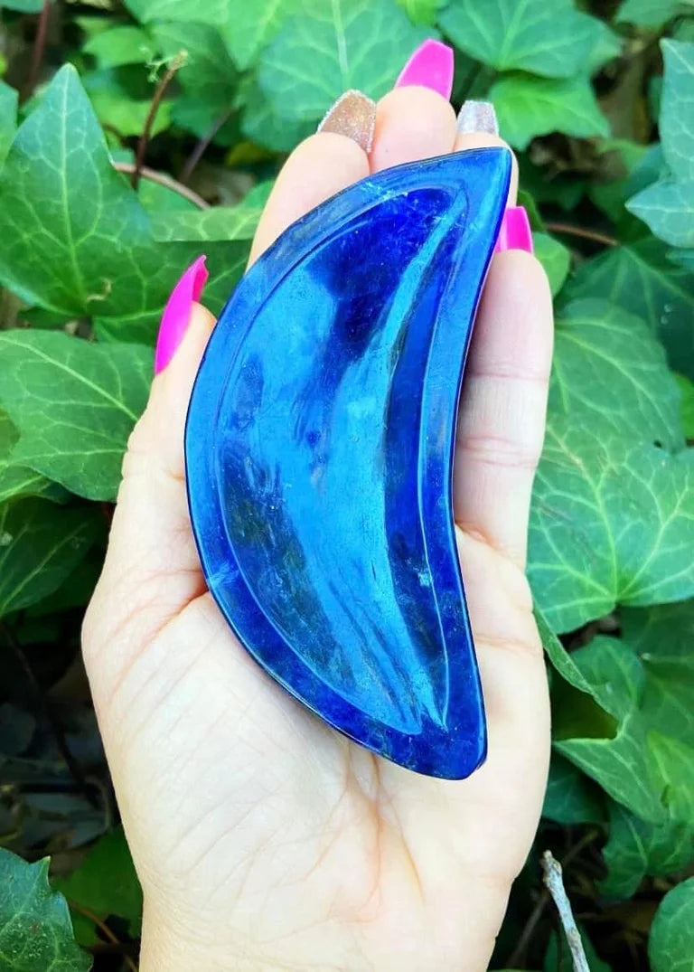 Sodalite Moon Bowl