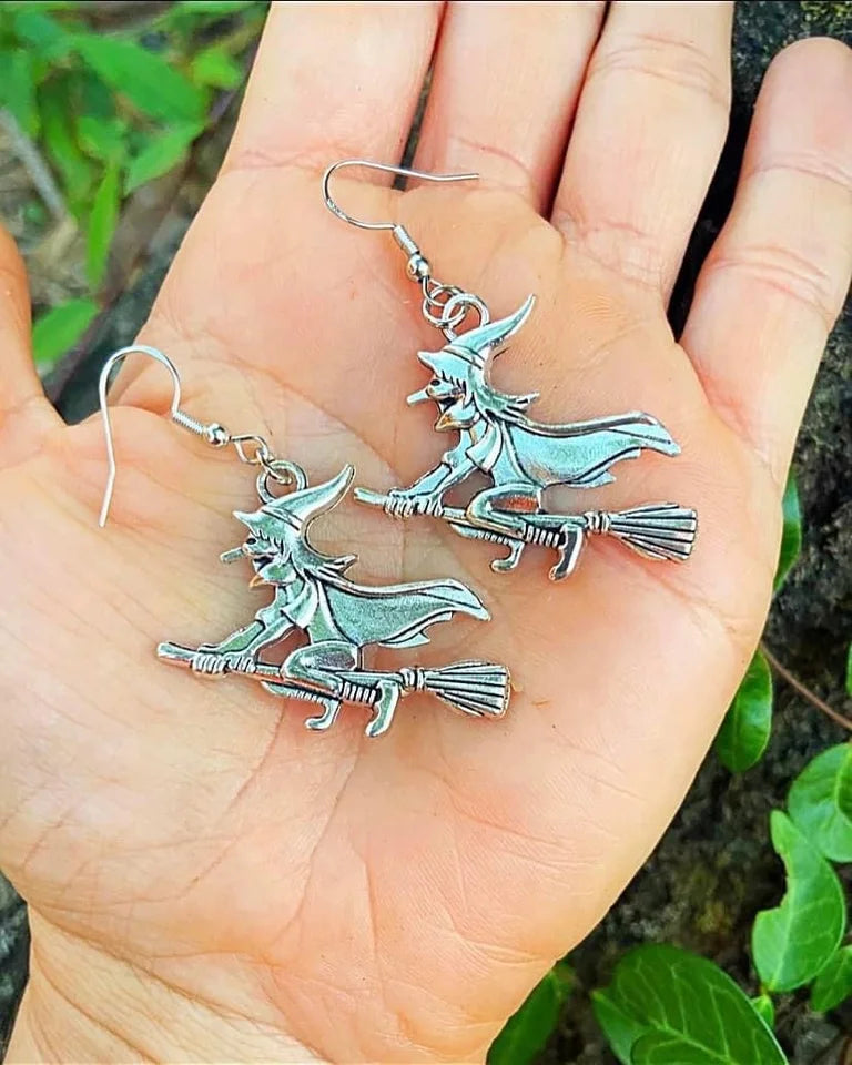 Dangle Witch Earrings