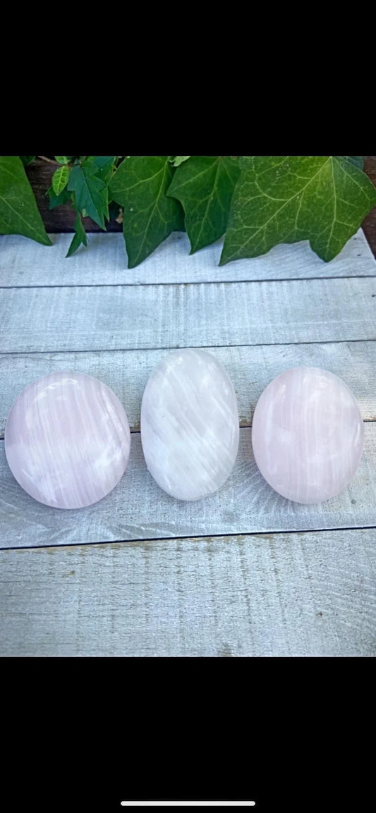 Pink Calcite Palms