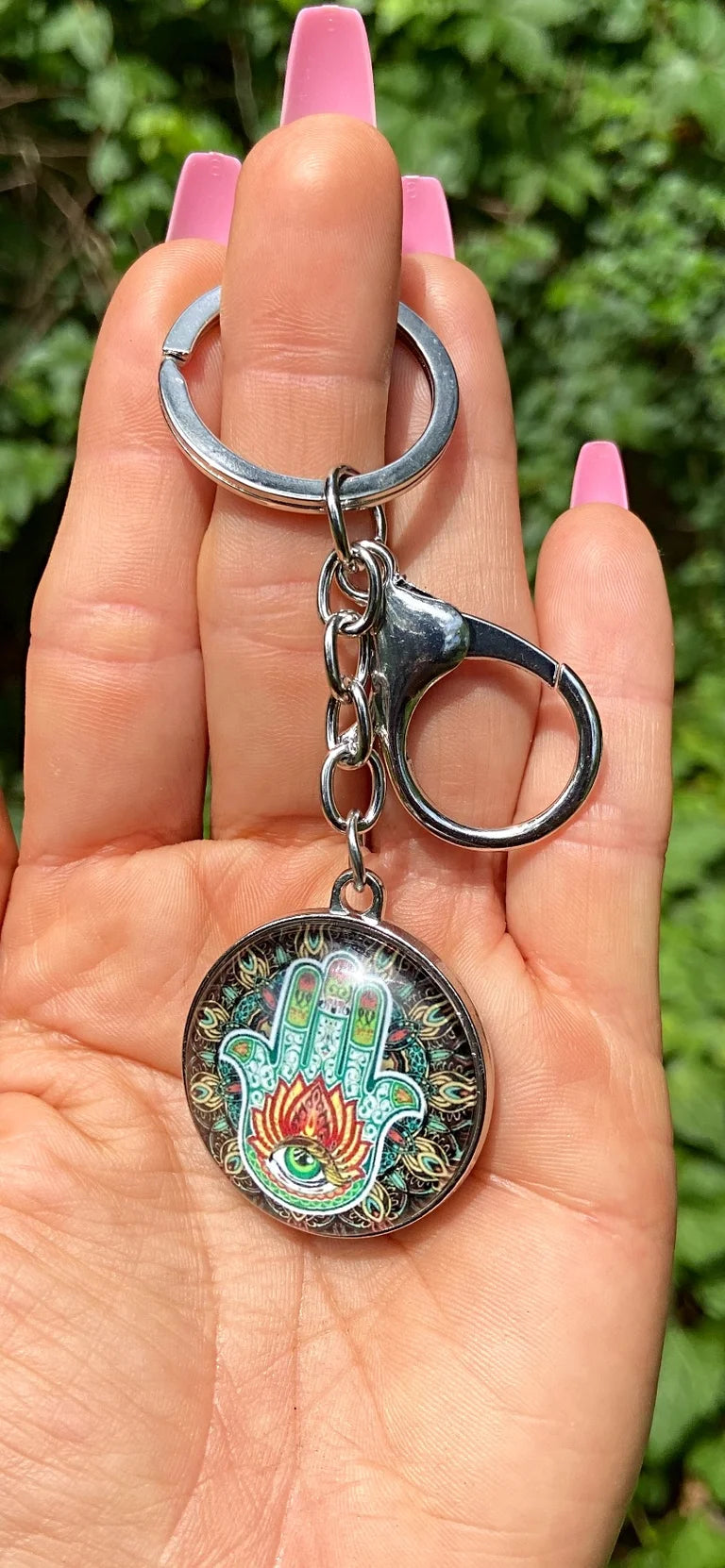 Hamsa Keychains