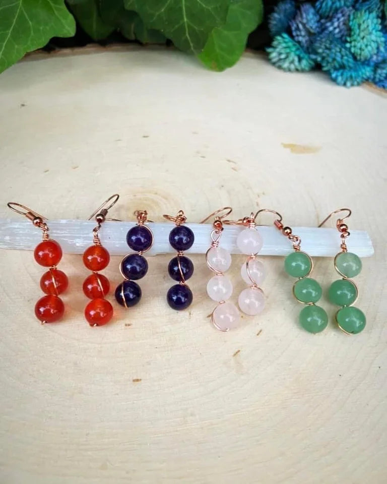 Crystal Dangle Earrings