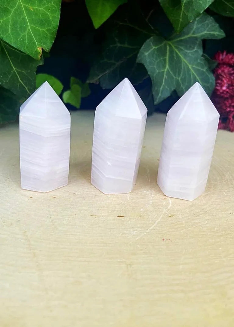 Pink Calcite Points