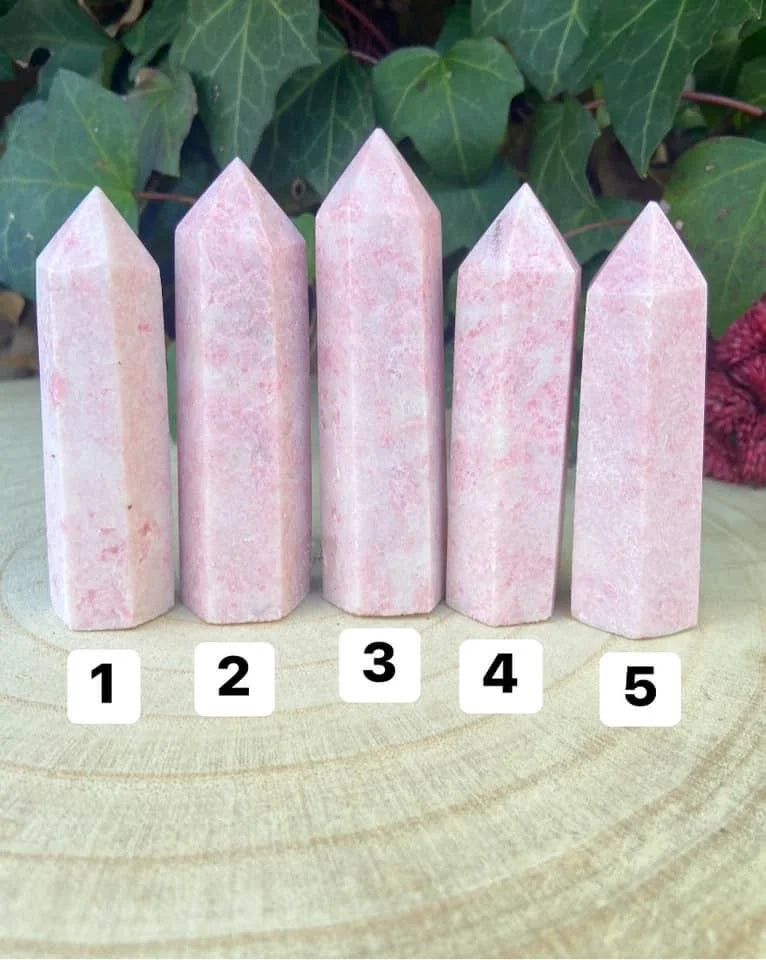 Pink Calcite Towers