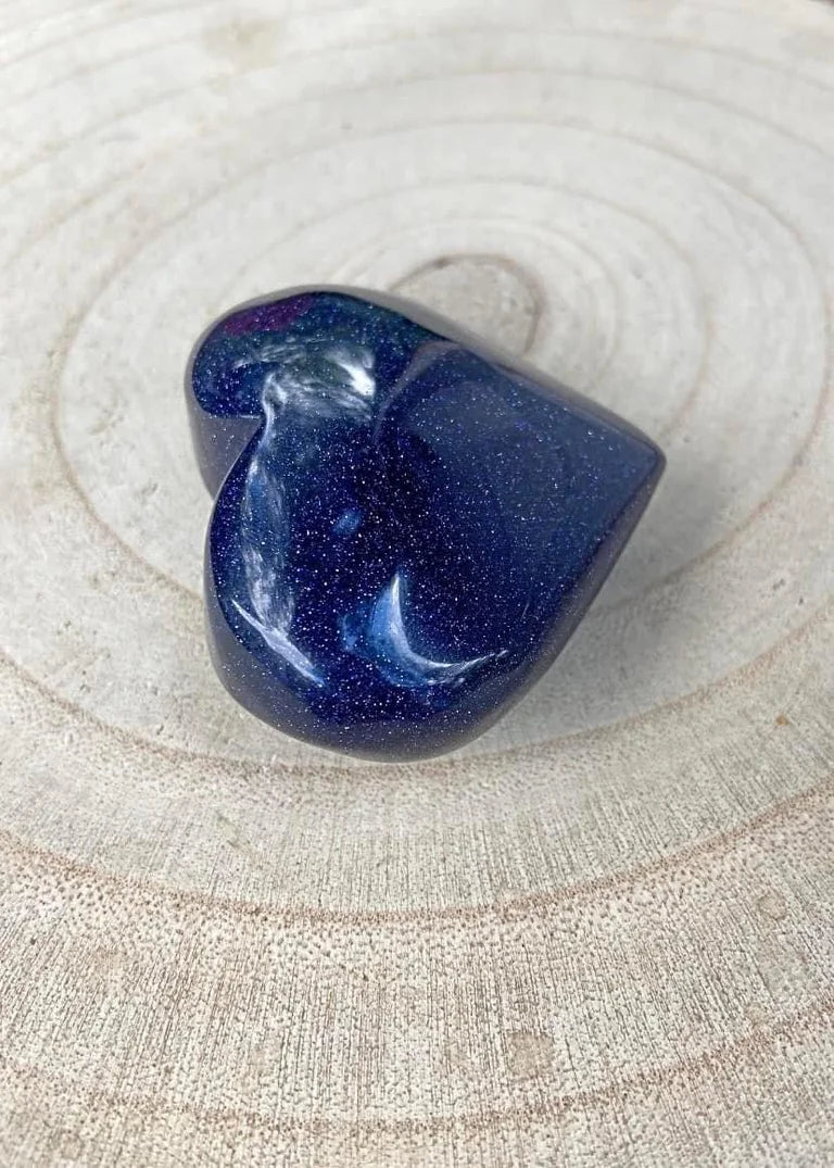 Blue Sandstone Heart