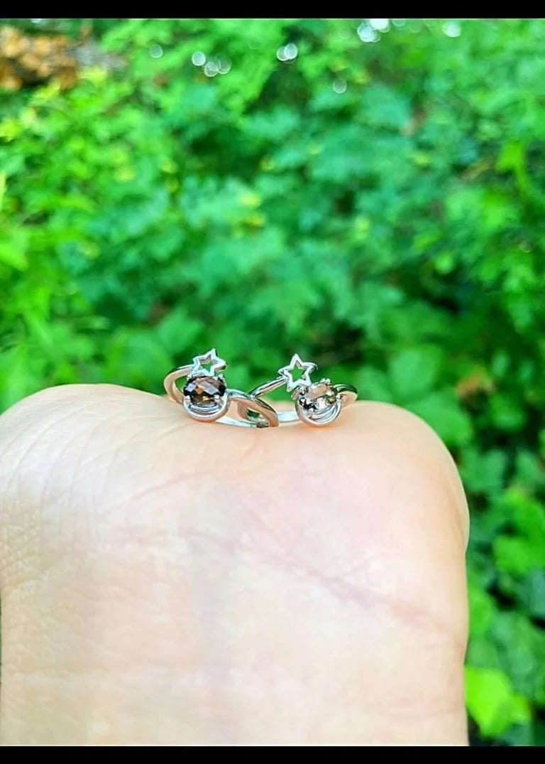 Smoky Quartz Rings