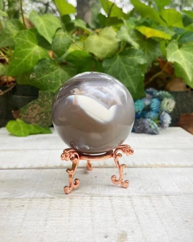 Orca Agate Sphere